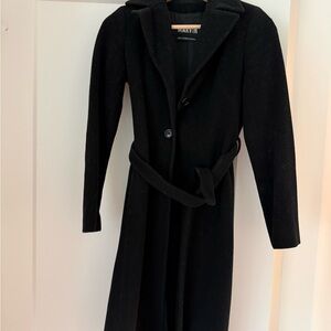 Marvin Richards Black Long Coat